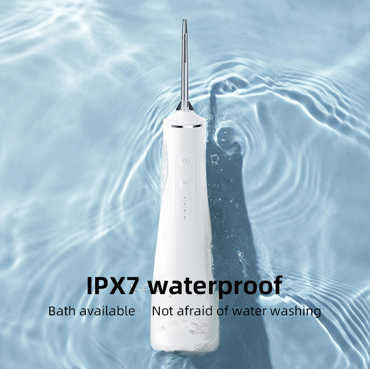 IPX7 Remover πινακίδων σπιτιών και ταξιδιού οδοντικό οδοντικό επαγγελματικό νερό Flosser Irrigator προσοχής