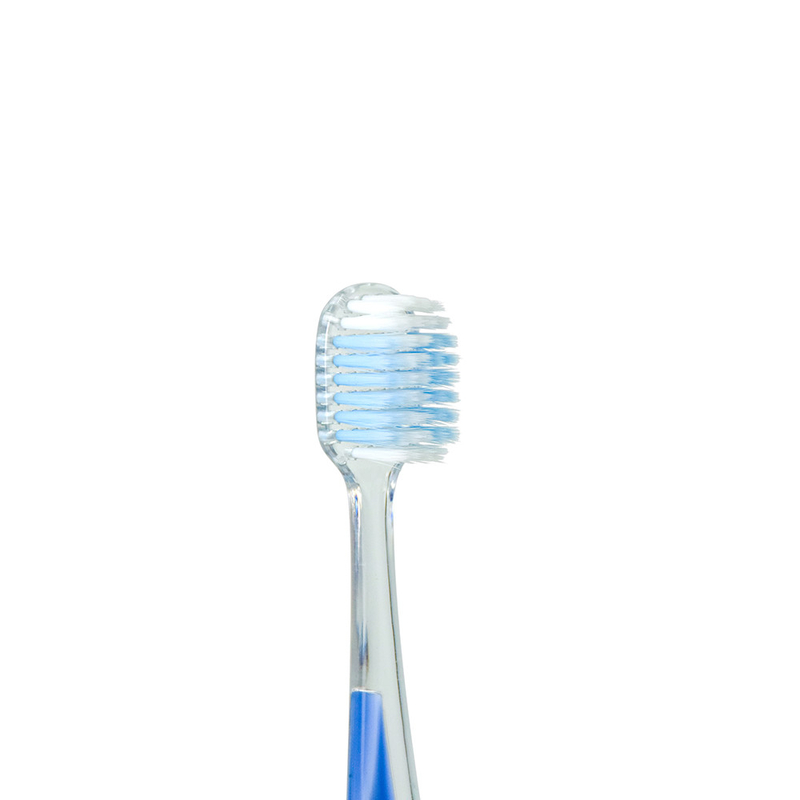 Χονδρική πώληση Luxury Crystal Teeth Whitening Toothbrush Bristles High-density Deep Cleaning Crystal Clear Brush Handle Tooth