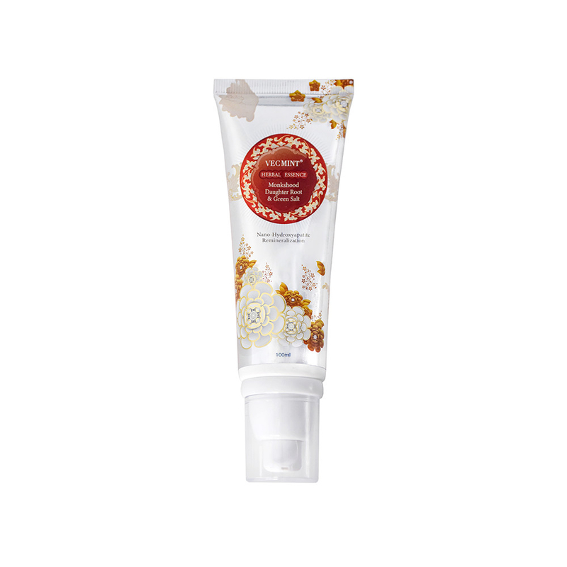 VECMINT HERBAL ESSENCE Νανό-υδροξυαπατίλη Ρεμινεράλωση Οδοντόκρεμα 100 γραμμάρια για υγιή δόντια