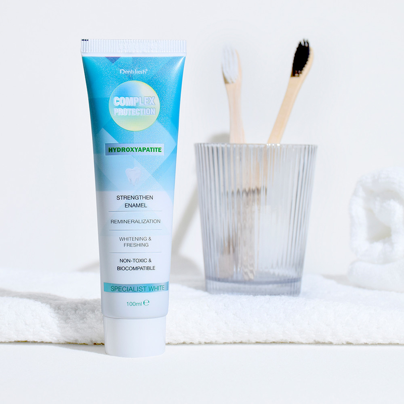DENTIFRESH 100g Χυδροξυαπατίτη οδοντόκρεμα Μινταρό γεύση οδοντόκρεμα για ενήλικες Προσαρμοσμένο λογότυπο οδοντόκρεμα