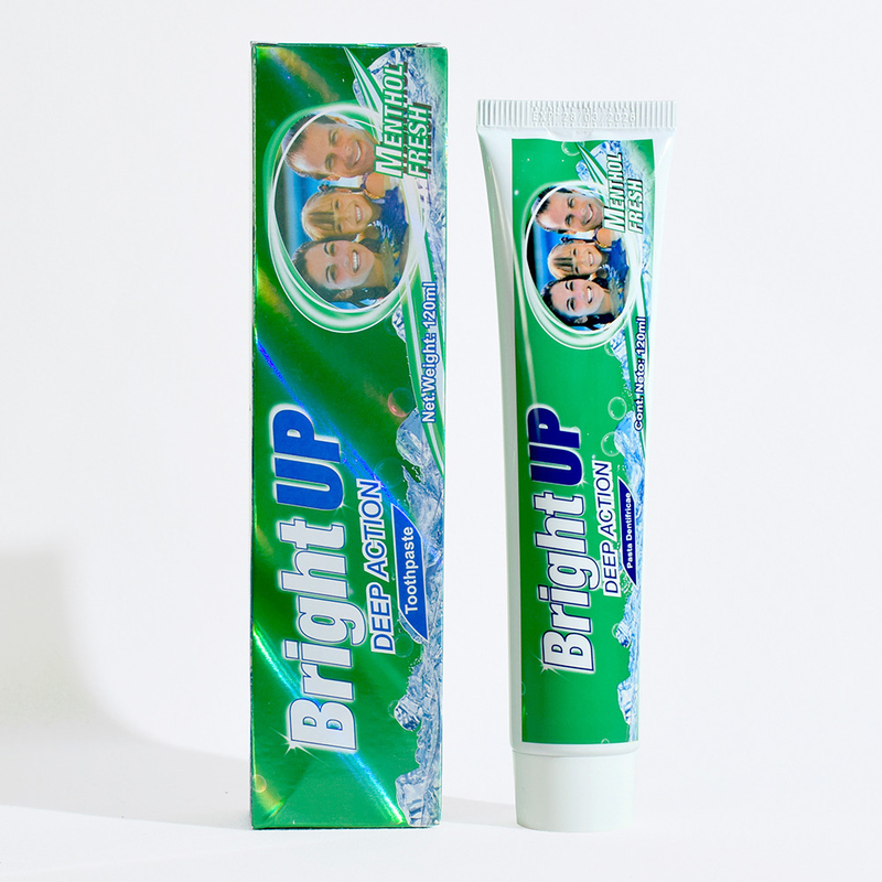 Φωτεινότερη Deep Action Menthol Φρέσκια οδοντόκρεμα 120ml - Βιώστε μια άμεση αίσθηση ψύξης