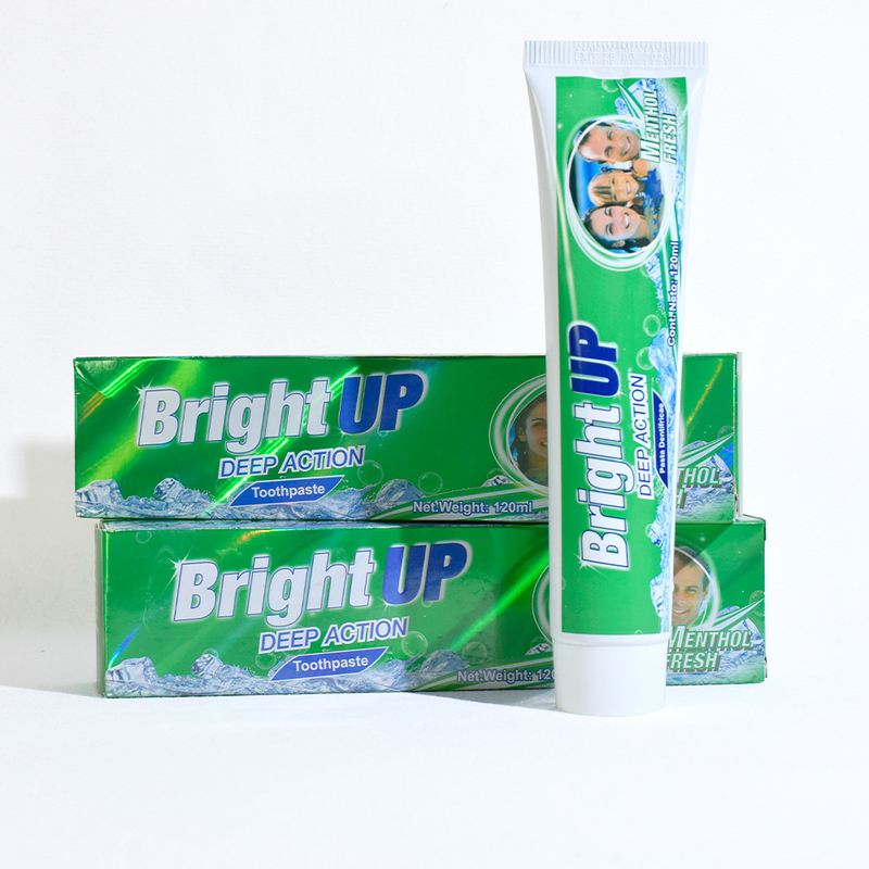 Φωτεινότερη Deep Action Menthol Φρέσκια οδοντόκρεμα 120ml - Βιώστε μια άμεση αίσθηση ψύξης