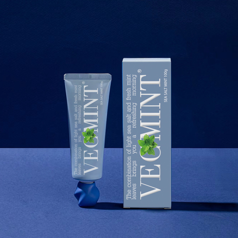 VECMINT θαλασσινό αλάτι & φρέσκια μέντα οδοντόκρεμα - αφήνει το στόμα σας φρέσκια 100g χονδρικό εργοστάσιο