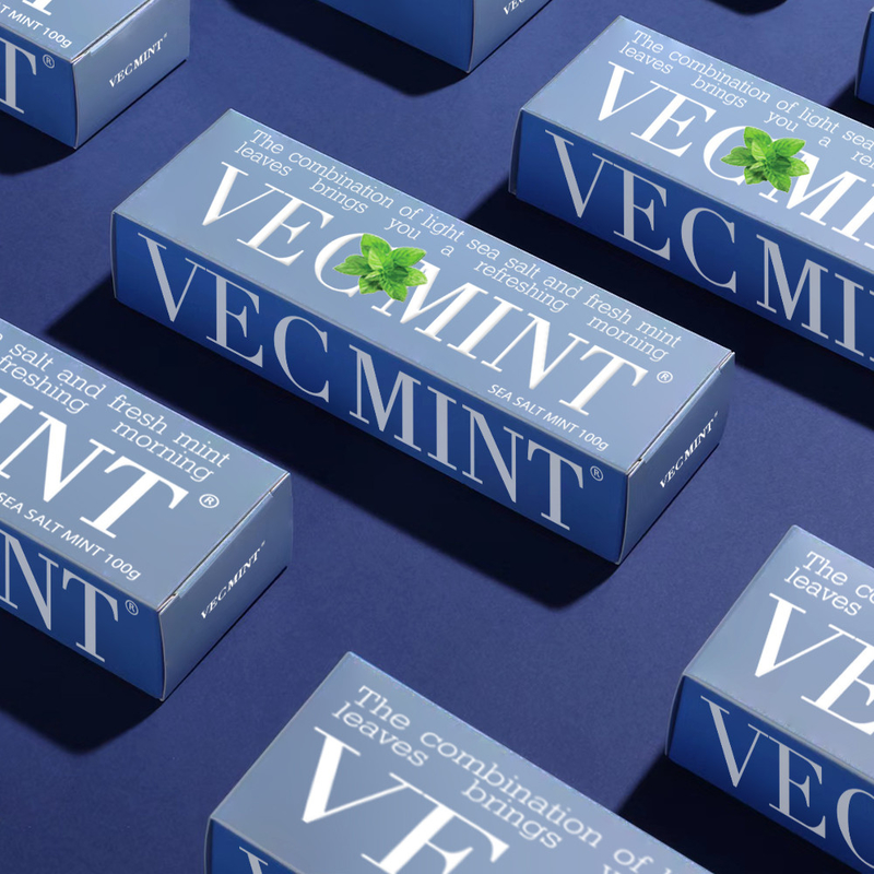VECMINT θαλασσινό αλάτι & φρέσκια μέντα οδοντόκρεμα - αφήνει το στόμα σας φρέσκια 100g χονδρικό εργοστάσιο