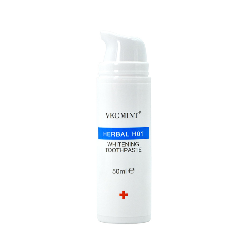 VECMINT Herbal H02 Αντι- ευαίσθητη οδοντόκρεμα - 50 ml, ηρεμιστική φόρμουλα για ευαίσθητα δόντια