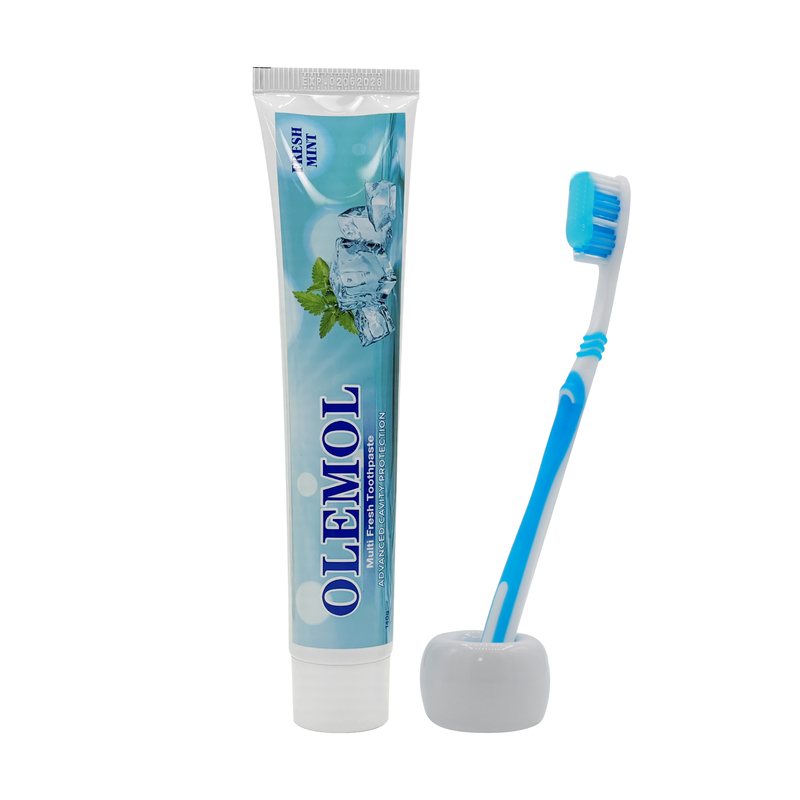 OLEMOL Multi Fresh οδοντόκρεμα 100g - Φρέσκια γεύση μέντας με προηγμένη προστασία της κοιλότητας για καθημερινή στοματική υγιεινή και οδοντιατρική φροντίδα