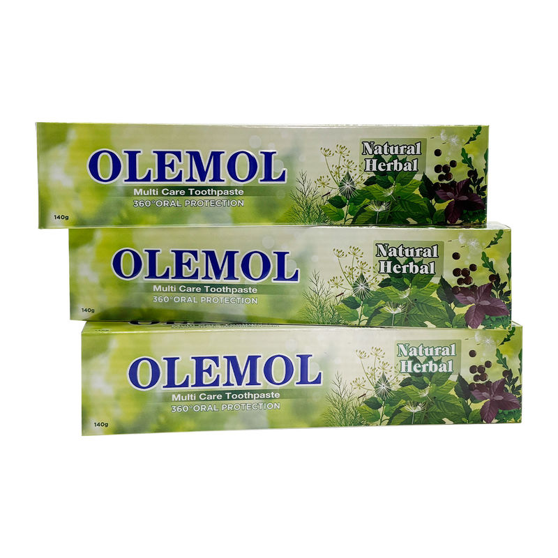 OLEMOL Multi White Οδοντόκρεμα 90g - Μέγιστη Λεύκανση & Αφαίρεση Λεκέδων για Αποτελεσματική Λεύκανση Δοντιών & Καθημερινή Στοματική Φροντίδα