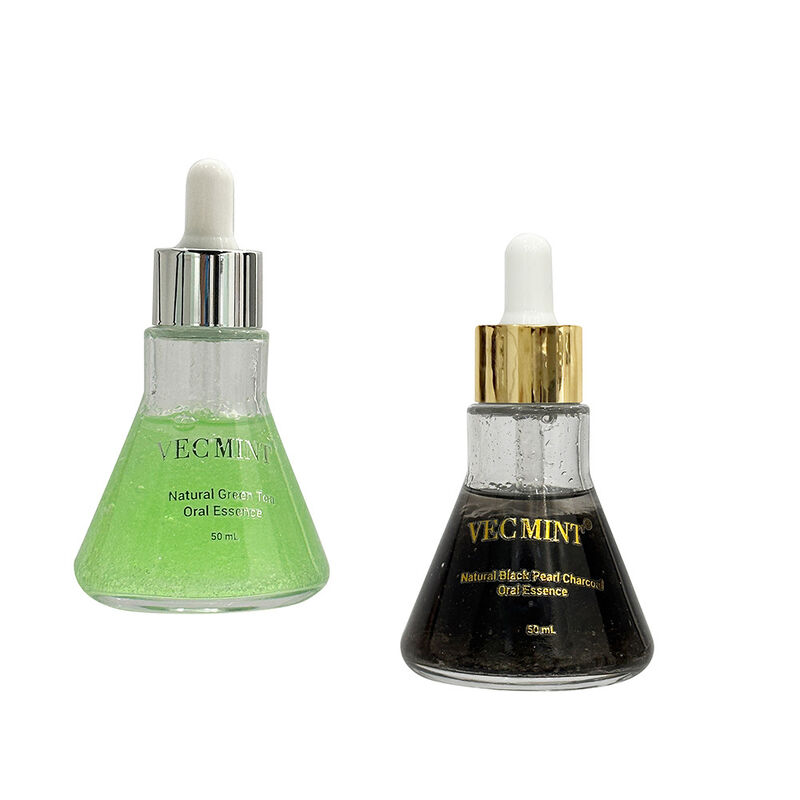 VECMINT Φυσικό Πράσινο Τσάι Φυτική Οροφική Ενσάρκωση - Οροφική Φροντίδα Συγκεντρωμένο Ορό για Ημερήσια Οροφική Υγιεινή 50 ml Χονδρικό