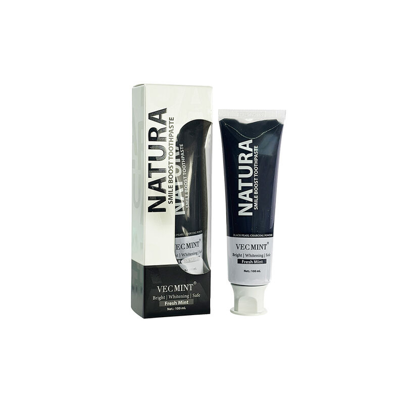 Χωρίς φάρμακα σκληρότητας, οδοντόκρεμα ενεργού άνθρακα που συνδυάζει σκόνη μαύρου μαργαριταριού και ενεργό άνθρακα για ανώτερη στοματική φροντίδα